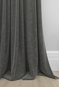 Oleander, Charcoal - Made to Measure Curtains